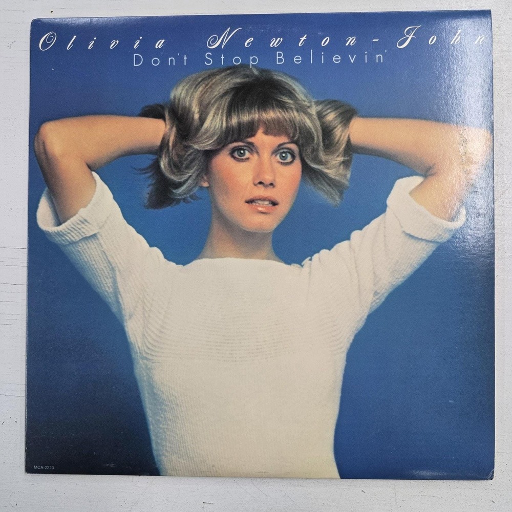 Olivia Newton-John Don't Stop Believin' LP Vintage Vinyl 1976 MCA-2223 VG+/VG+